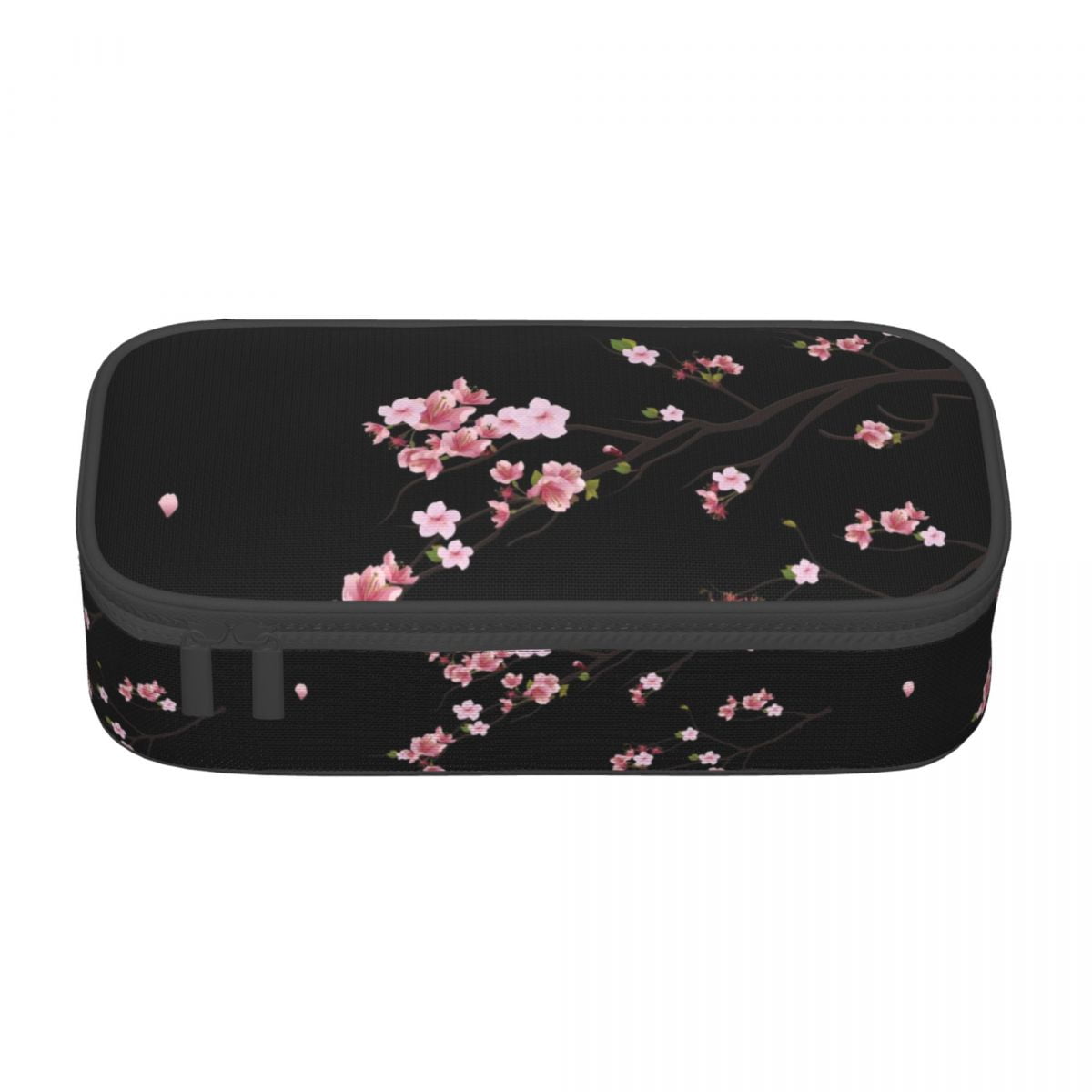 Custom Sakura Tree Cherry Blossoms Kawaii Pencil Cases Large Capacity ...