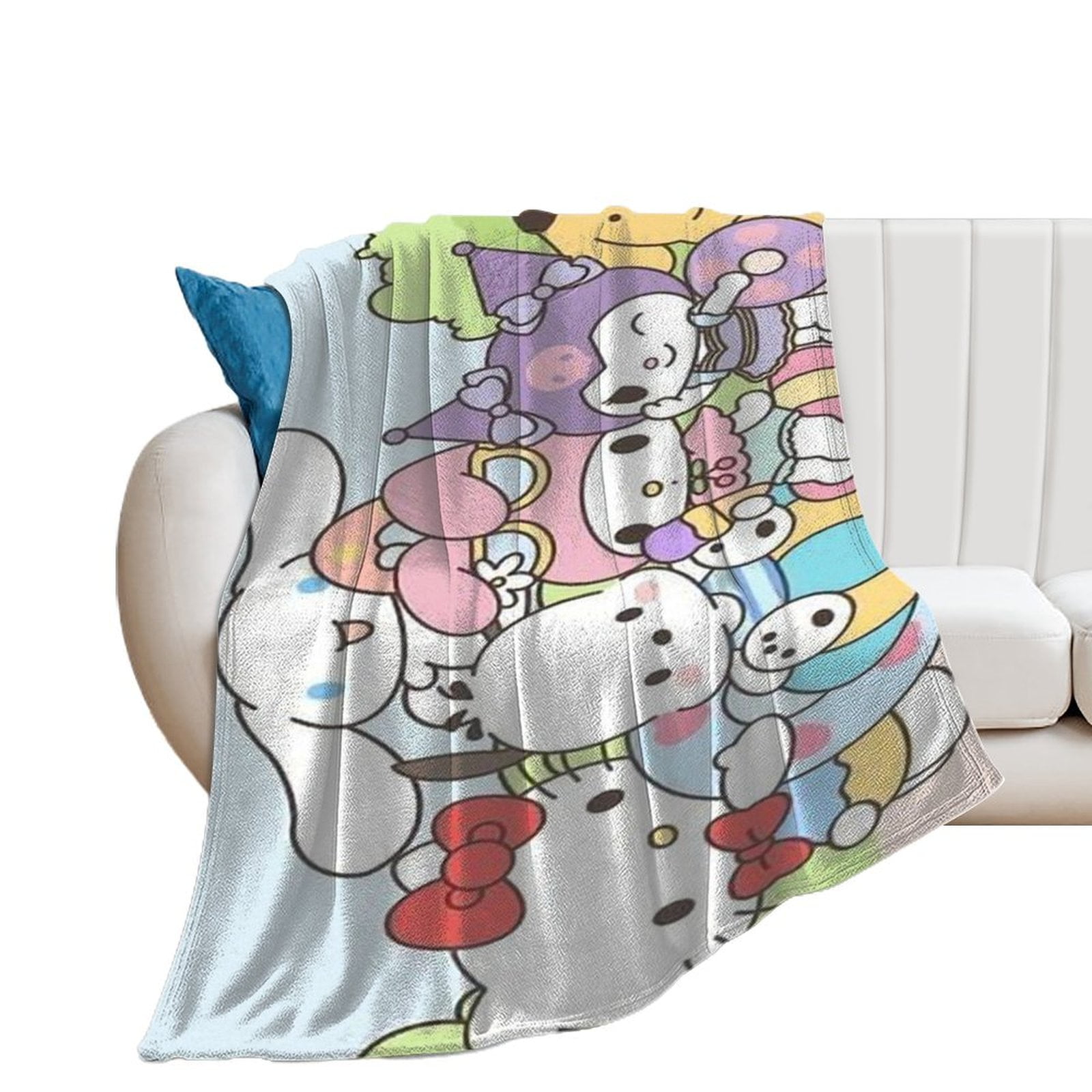 Custom Sanrio Blanket Air Conditioner Blanket Gift Blanket Flannel