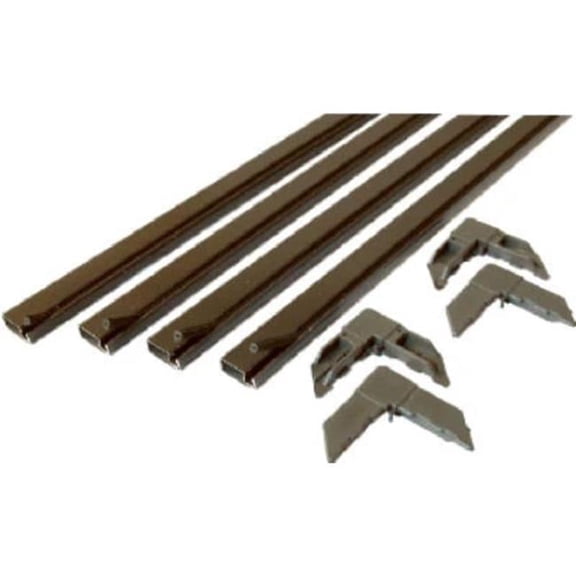 Custom Screen Kit - Bronze - 36 x 36 in. - Durable Frame for Windows & Doors