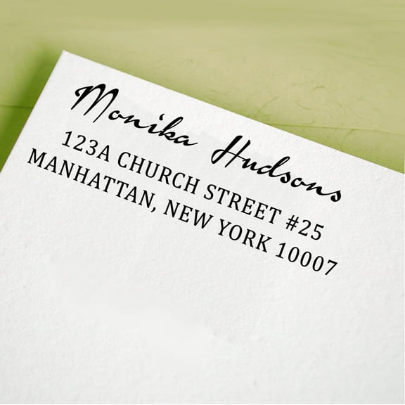 Custom Self Inking Return Address Stamp Personalized Wedding Invite Stamp Proposal Gift Idea