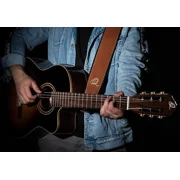 Custom Series 2 3/4" Wide Guitar - Instrument Genuine Leather Strap