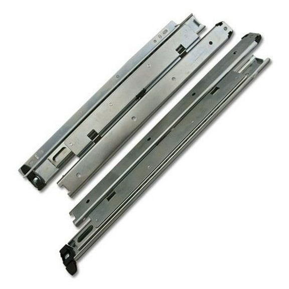Custom Service Hardware Progressive Full Extension Side Mount Drawer Slide (Set of 2)