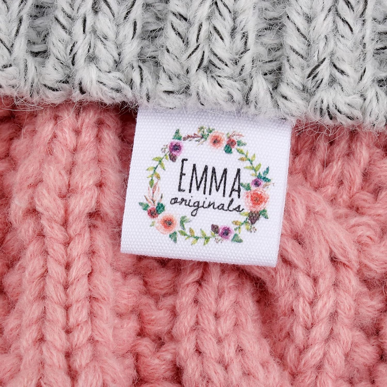 Custom Sewing Label, fold,Custom Clothing Labels - Fabric Name Tags ...