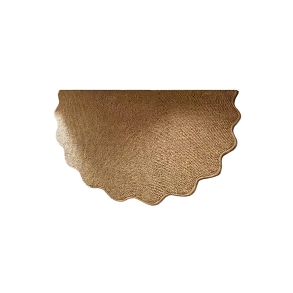 Custom Shaped Entryway Mat 15.7x23.6 Inch Polyester Floor Mat Non Slip Rubber Backing for Front Door Patio Indoor Outdoor Use
