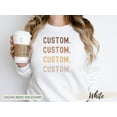 thumbnail image 1 of Custom Shirt Personalized Shirt, Custom Printing T-Shirt, Make Your Own Shirt, Custom Sweatshirt, Personalized Word Shirt, Custom Vintage, 1 of 9