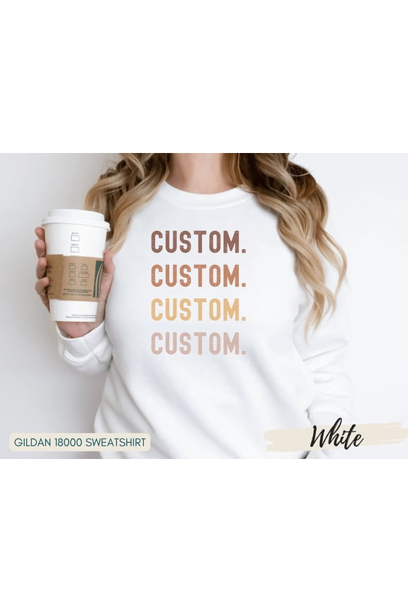 Custom Shirt Personalized Shirt, Custom Printing T-Shirt, Make Your Own Shirt, Custom Sweatshirt, Personalized Word Shirt, Custom Vintage