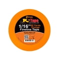 thumbnail image 1 of Custom Shop 1/16 Fine Line Tape Fineline Masking Tape Polytape Orange 1/16 X 60 Yard Rol, 1 of 4
