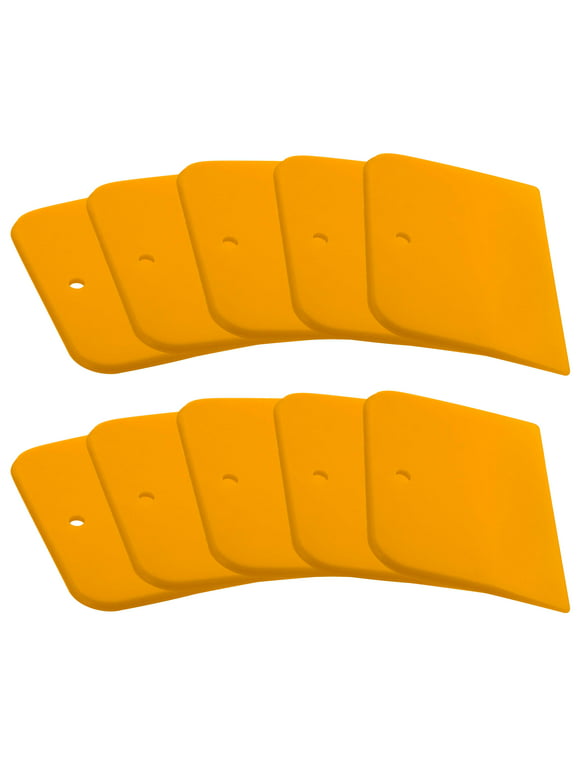 Custom Shop 10 Pack - 3" Inch Body Filler Spreaders/Squeegee for Automotive Body Fillers, Putties and Glazes - Epoxy