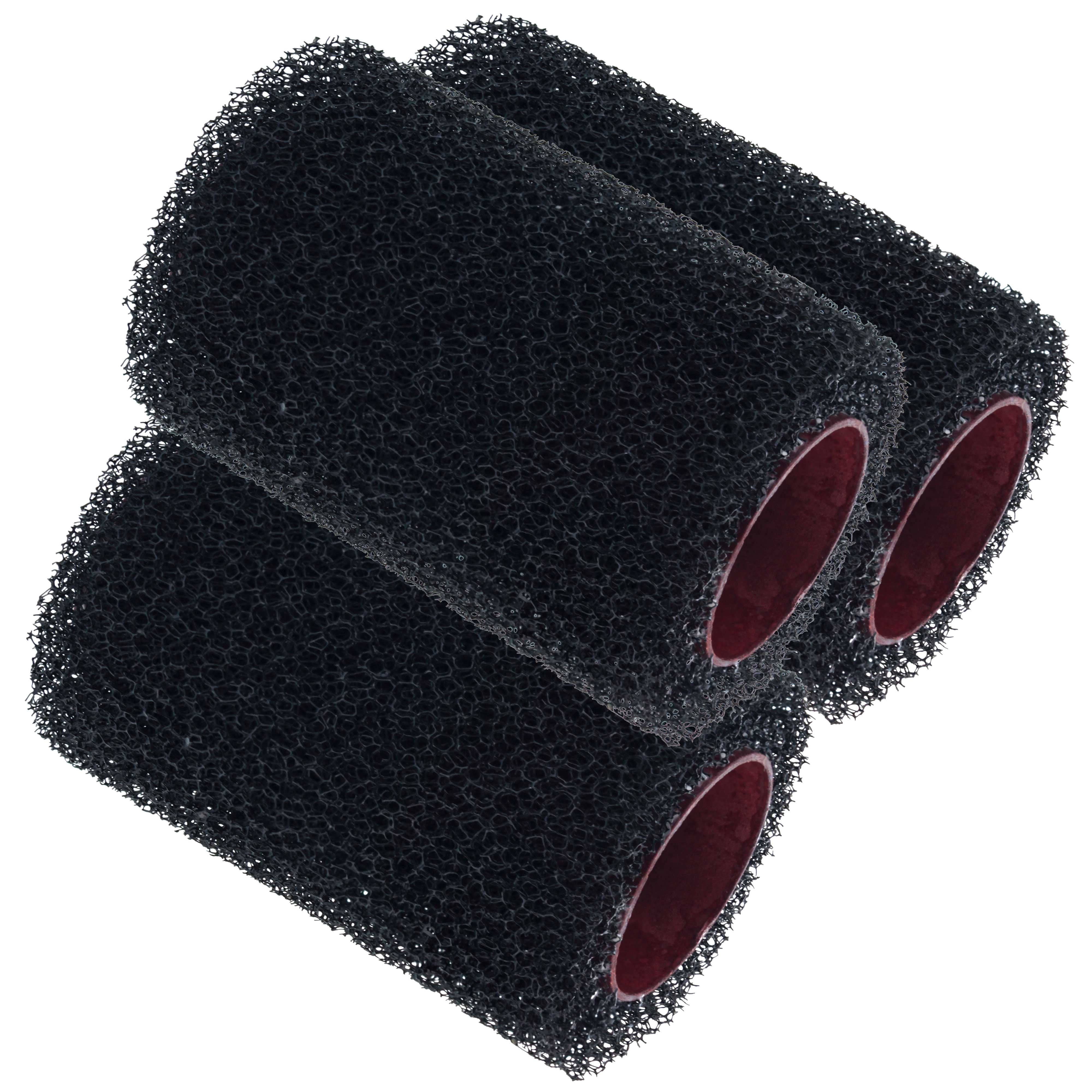 Custom Shop 4" x 1/4" Textured Bed Liner Roller Covers (Pack of 3