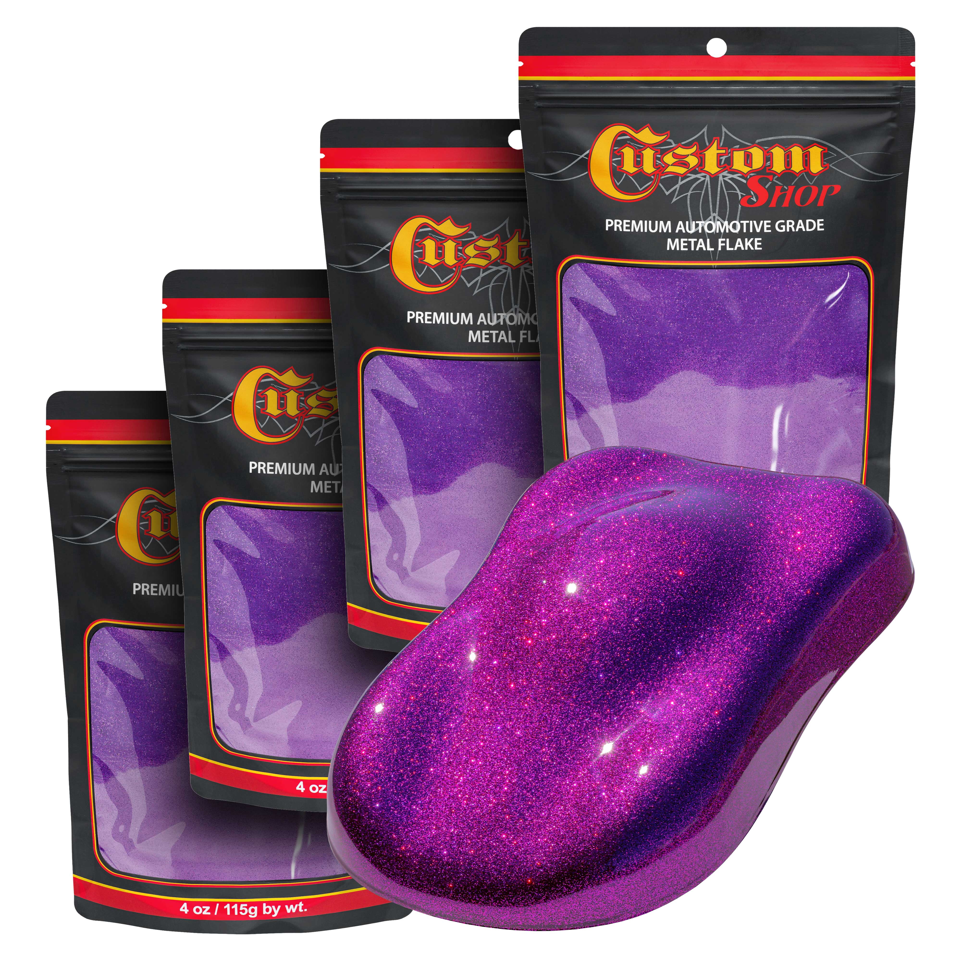 Custom Shop - Deep Purple - 1-pound of Medium Metal Flake .008
