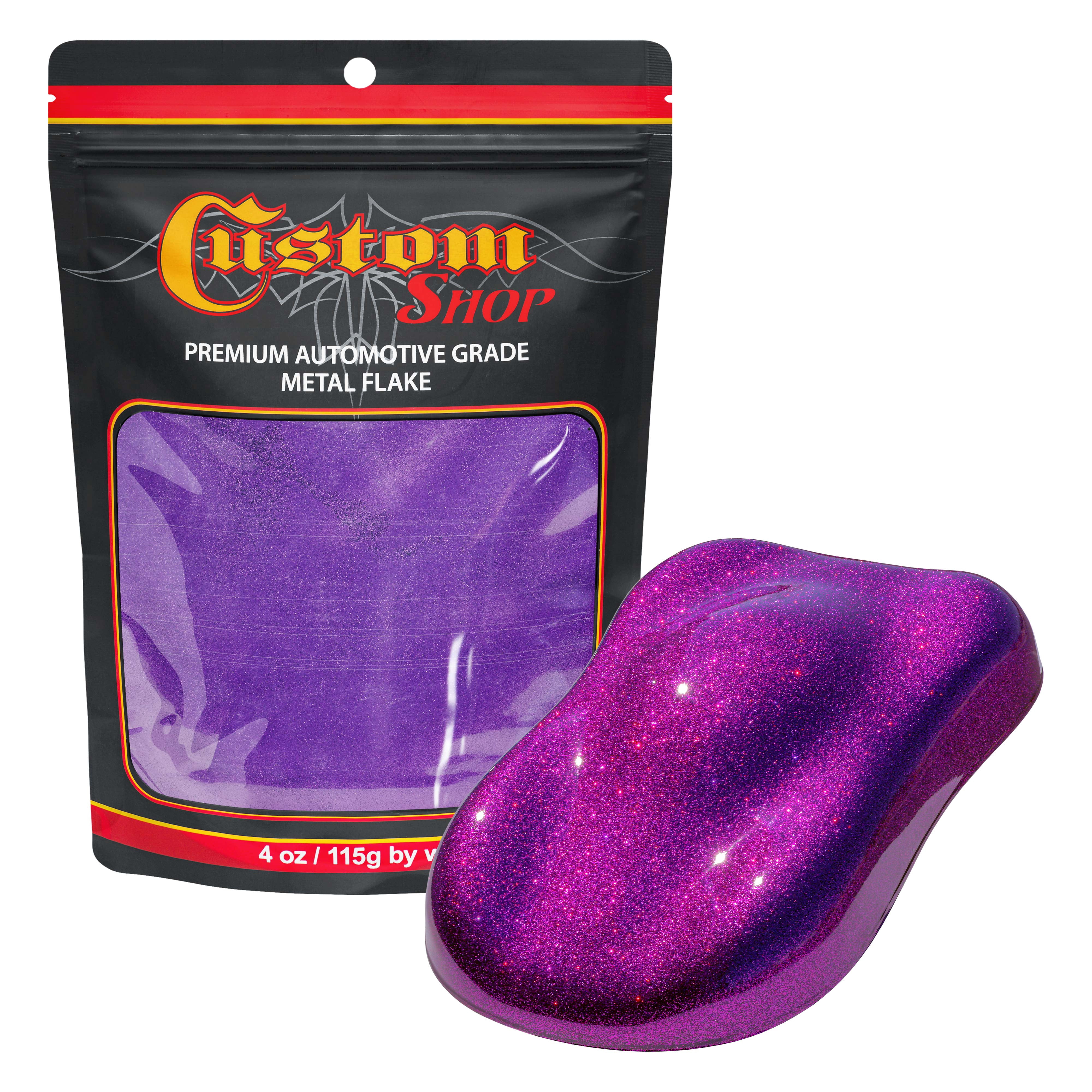 Custom Shop - Deep Purple - 4-ounces of Micro Metal Flake .004