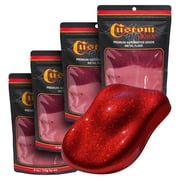 170g Metallic Polyester Flake – Red & Blue Metal Flake Glitter For Auto Paint Or Bike Custom