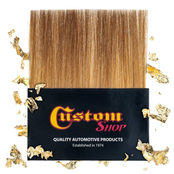 Custom Shop Gilders Tip Brush for Loose Gold Leaf Artwork - Sign Lettering, Signage Art, Gilded Picture Frame Restoration, Artist Decoration, Glass, Oil Gilding - Metallic, Silver Metal Leaf Flakes