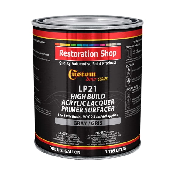 Custom Shop High Build Acrylic Lacquer Primer Surfacer - Gallon