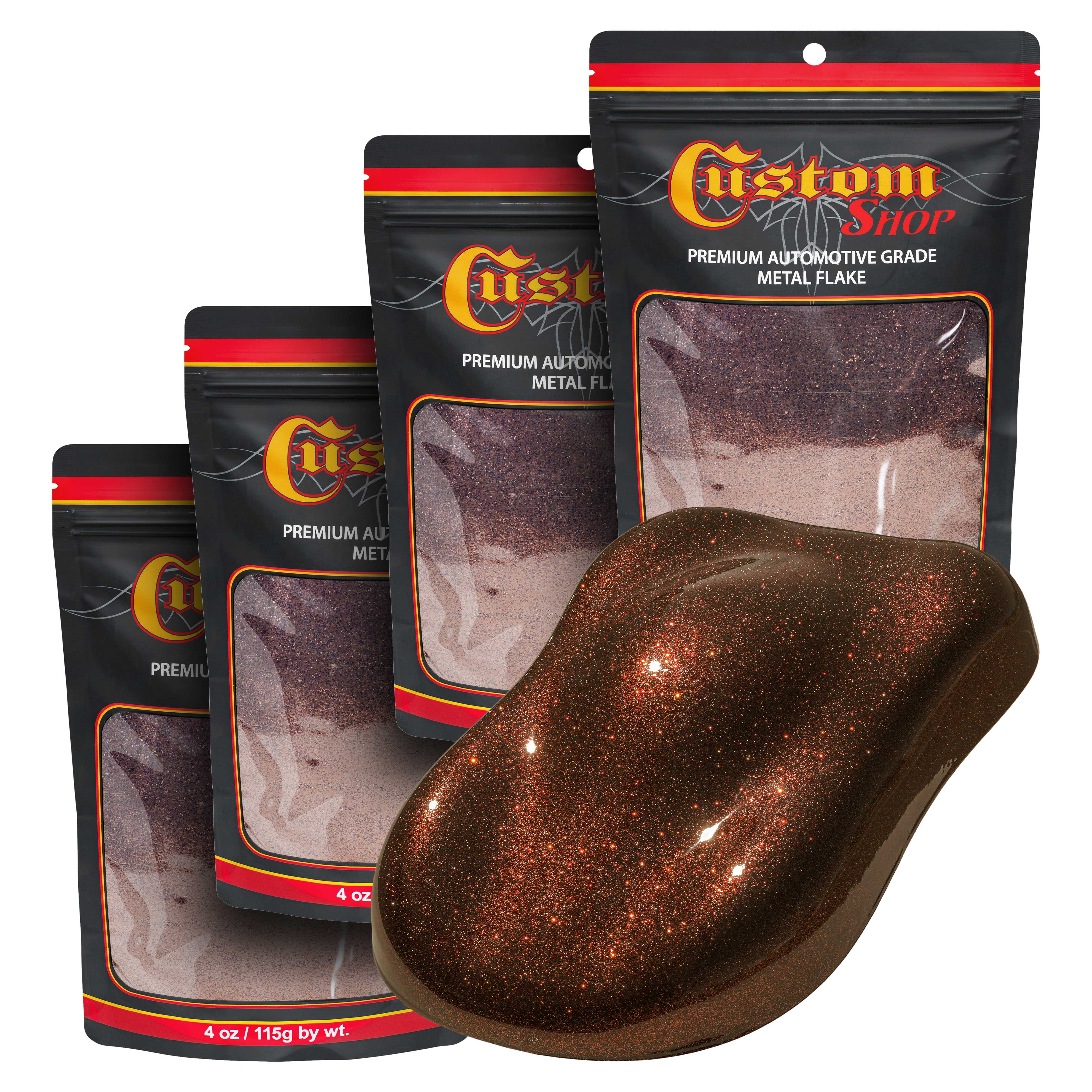 Custom Shop Rootbeer 1-pound of Standard Metal Flake 375