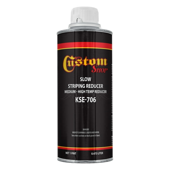 Custom Shop Slow - Striping Enamel High Temperature Reducer, 1 Pint