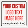 thumbnail image 1 of Custom Signs,Custom Sign, Metal Sign Customized Sign Personalized Metal Signs With Text Logo Image For Office Business Workplace Home Bar Indoor Outdoor Use 12"x8", 1 of 1