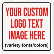 Custom Signs,Custom Sign, Metal Sign Customized Sign Personalized Metal Signs With Text Logo Image For Office Business Workplace Home Bar Indoor Outdoor Use 12x8