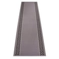 thumbnail image 1 of Extra-Long Low Pile Runner Rug Skid Resistant Backing Rug Runner Bordered Geometric Abstract Design Cut to Size Roll Runner Rugs - 18 Feet x 36 Inch, 1 of 8