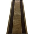 thumbnail image 1 of Custom Size Runner Rug Cappuccino Beige Color Greek Key Meander Design Cut to Size Rug Runner 30 Inch Wide and Pick Your Own Length By Feet, 1 of 6