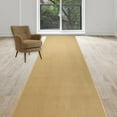 thumbnail image 1 of Custom Size Runner Rug Skid Resistant Backing Rug Runner Solid Beige Color Cut to Size Roll Runner Rugs By Feet Customize in USA Facility, 1 of 9