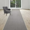 thumbnail image 1 of Custom Size Runner Rug Skid Resistant Backing Rug Runner Solid Grey Color Cut to Size Roll Runner Rugs (17 Feet x 32 Inch), 1 of 9