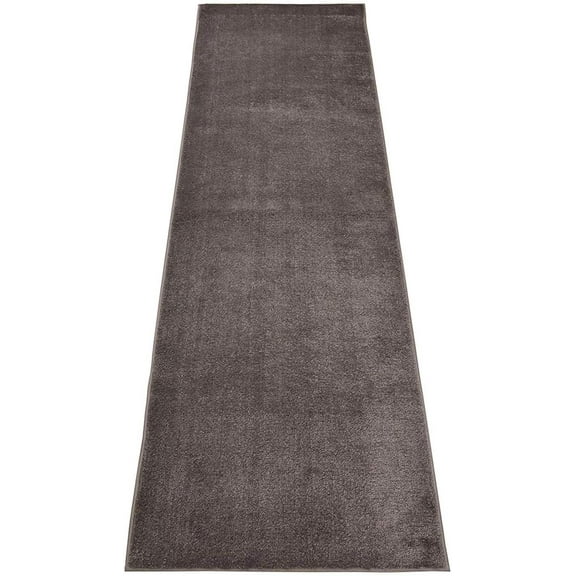 Extra-Long Soft Pile Runner Rug Skid Resistant Backing Rug Runner Solid Colors Cut to Size Roll Runner Rugs - 18 Feet x 36 Inch