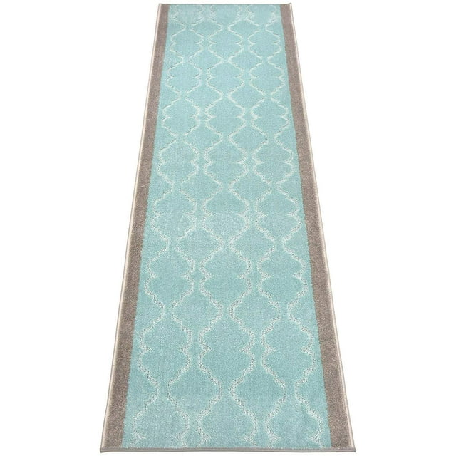 Custom Size Runner Rug Trellis Design Runner 26 Inch Wide Pick Your Own Size