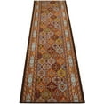 thumbnail image 1 of Extra-Long Low Pile Runner Rug Skid Resistant Backing Rug Runner Traditional Geometric Design Cut to Size Roll Runner Rugs - 20 Feet x 36 Inch, 1 of 7