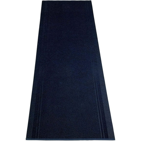 Extra-Long Heavy Duty Runner Rug Skid Resistant Backing Rug Runner Ridged Cut to Size Roll Runner Rugs - 50 Feet x 36 Inch