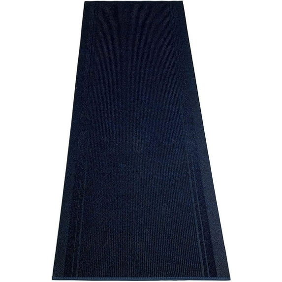 Extra-Long Heavy Duty Runner Rug Skid Resistant Backing Rug Runner Ridged Cut to Size Roll Runner Rugs - 42 Feet x 26 Inch
