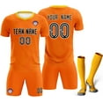 thumbnail image 1 of Custom Soccer Jersey Shorts for Men Women Kids Personalized Soccer Uniform with Name Number Logo, 1 of 10