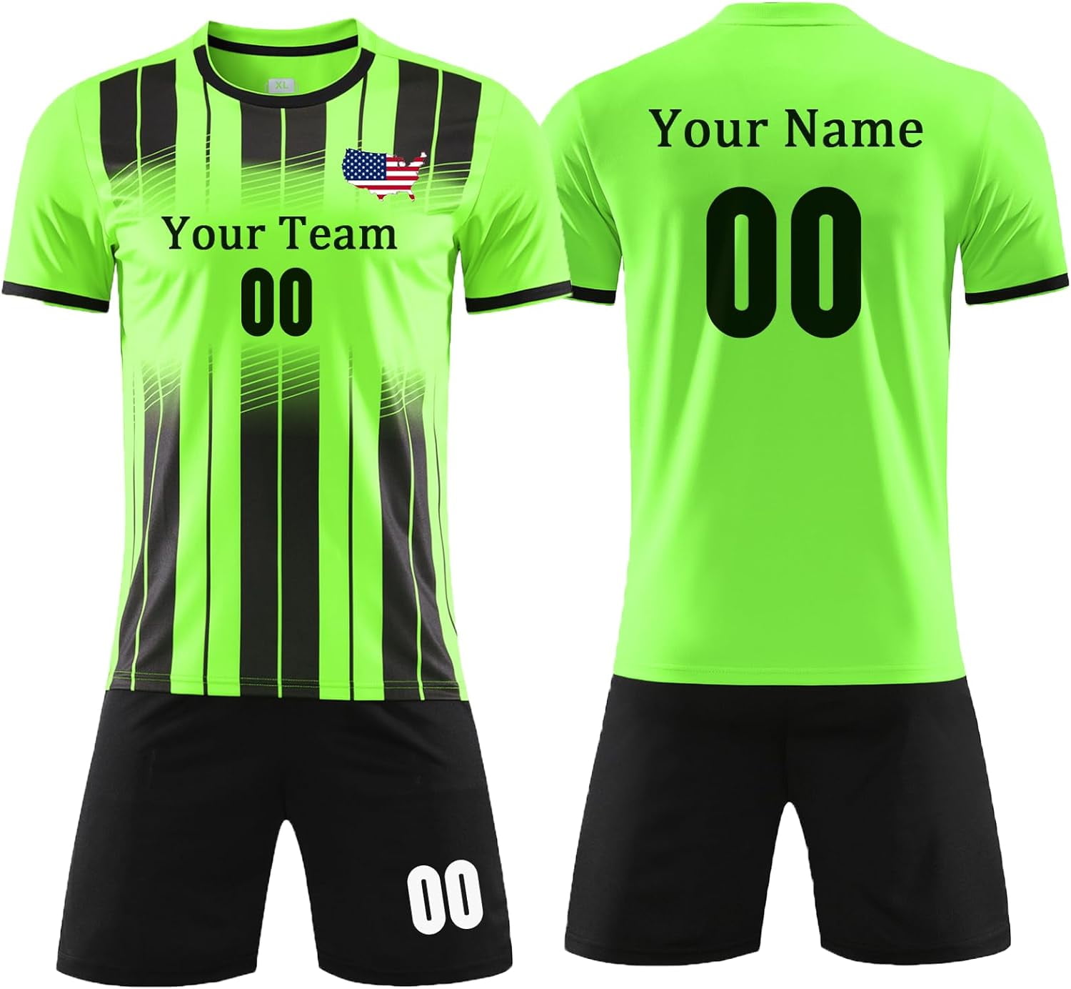 Personalisiertes Fußball Trikot Kinder - Mit Name Und Nummer Individuell Gestalten