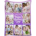 Custom Soft Throws Blankets Print Picture to The Best Mom Blanket from