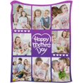 Custom Soft Throws Blankets Print Picture to The Best Mom Blanket from