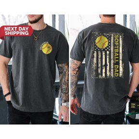 Custom Softball Dad Shirt Fatheramp39s Day Gift For Sports Dad Baseball Lover Dad Birthday