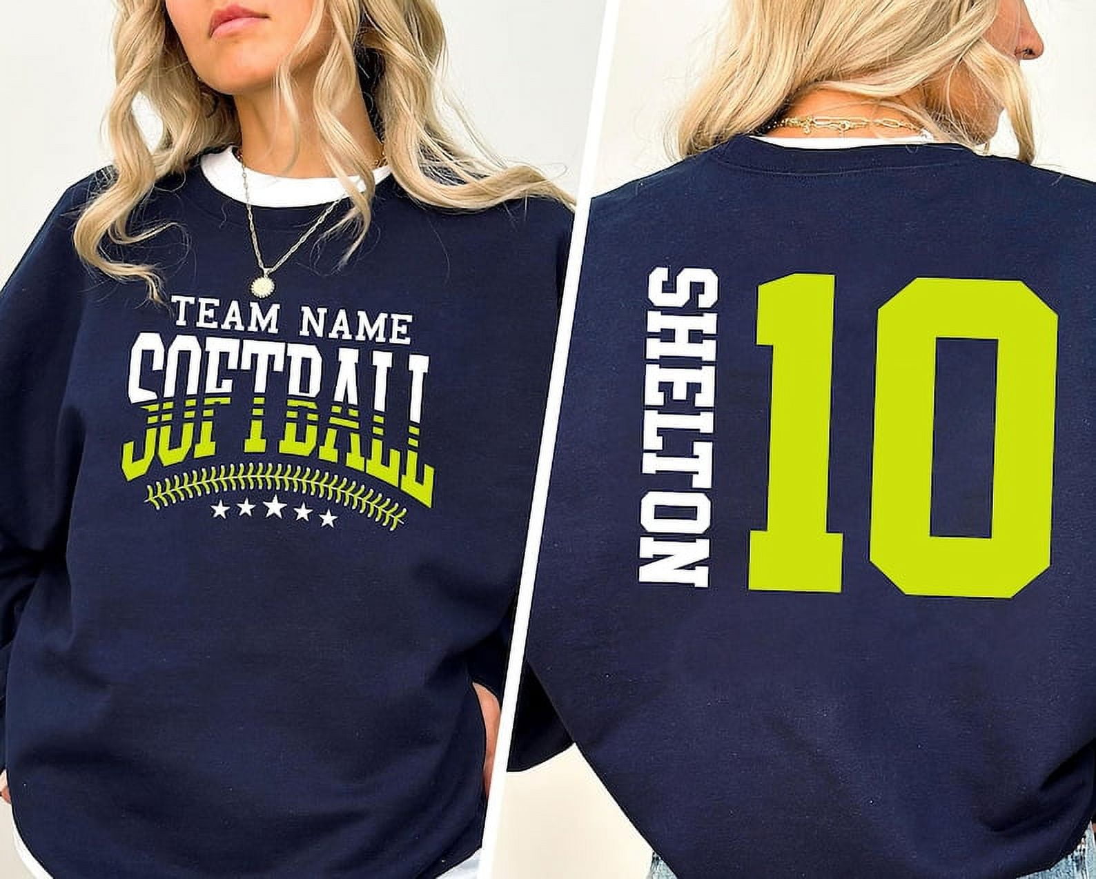 Custom Softball Mom Sweatshirt Team Mascot Softball Shirt Game Day Softball Hoodie Cute Softball Sweatshirt Softball Mom Life Apparel Walmart