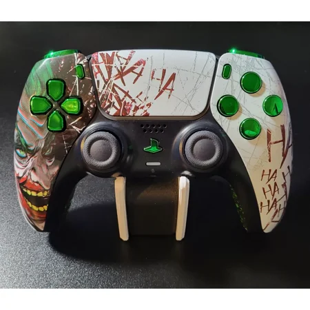 Custom Sony DualSense PS5 Controller With Hall Effect Joysticks - Joker