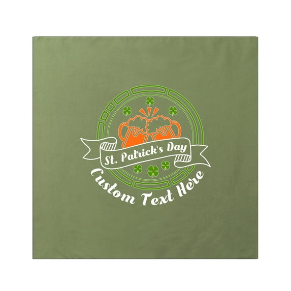 Custom St Patrick's Day Flags, Shamrock Banners, Personalized 4 Leaf Clover Flags