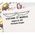 thumbnail image 1 of Custom String of Wedding Stamp Self Inking Return Address Rubber Stamper, 1 of 1