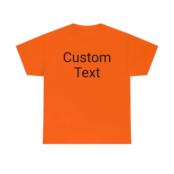 Custom T-Shirt, Custom Tee, Your Design Tee, Employee Custom T-shirt, Gift