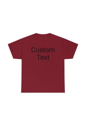 Custom T-Shirt, Custom Tee, Your Design Tee, Employee Custom T-shirt, Gift