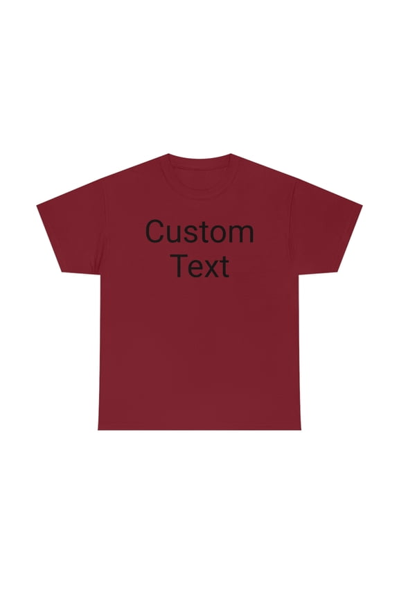 Custom T-Shirt, Custom Tee, Your Design Tee, Employee Custom T-shirt, Gift