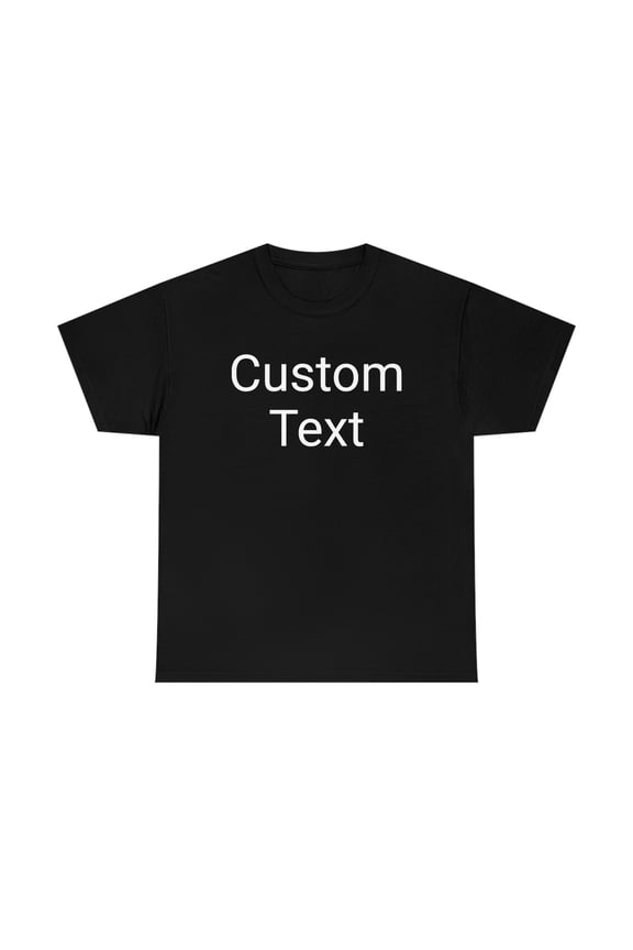 Custom T-Shirt, Custom Tee, Your Design Tee, Employee Custom T-shirt, Gift