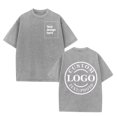 thumbnail image 1 of Custom T-Shirt Personalized Photo Text Casual Tee, 1 of 11