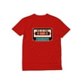 thumbnail image 1 of Custom T Shirt for Men Birthday Gifts for Men Best of Mixtape Retro T-Shirt XXXX-Large Red, 1 of 5