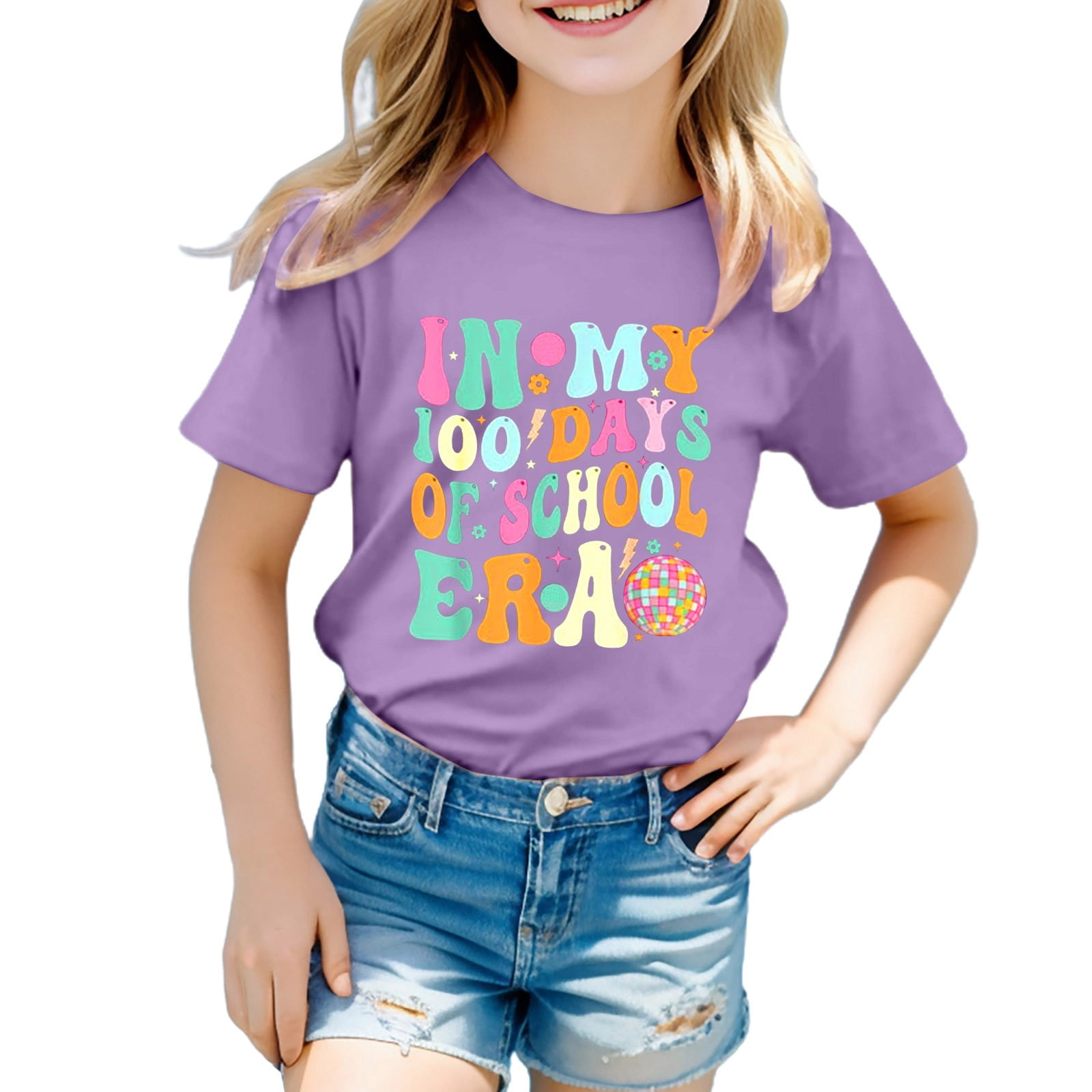 Custom T Shirts,Shirts for Teen Kids Girls Child Short Sleeve Prints T