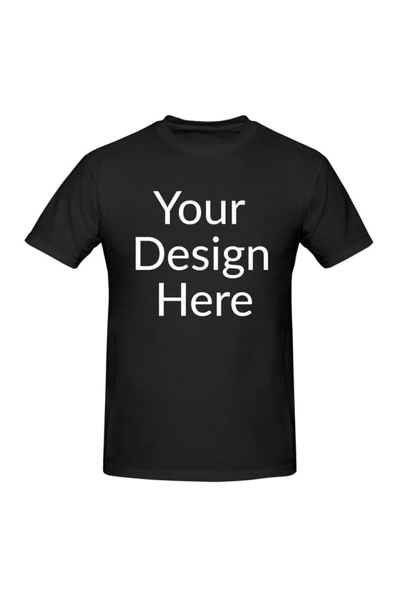 Custom T Shirts Ultra Soft Add Your Text for Men