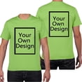 thumbnail image 1 of Custom T Shirts for Men/Women Design Your Own Shirt Add Text/Image/Logo Personalized Cotton Tee Printed Photo Front/Back, 1 of 12