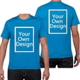 thumbnail image 1 of Custom T Shirts for Men/Women Design Your Own Shirt Add Text/Image/Logo Personalized Cotton Tee Printed Photo Front/Back, 1 of 12